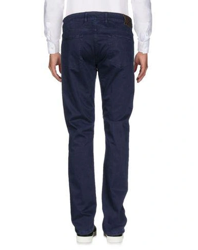 Shop Pt05 Pt Torino Man Pants Midnight Blue Size 30 Cotton, Elastane