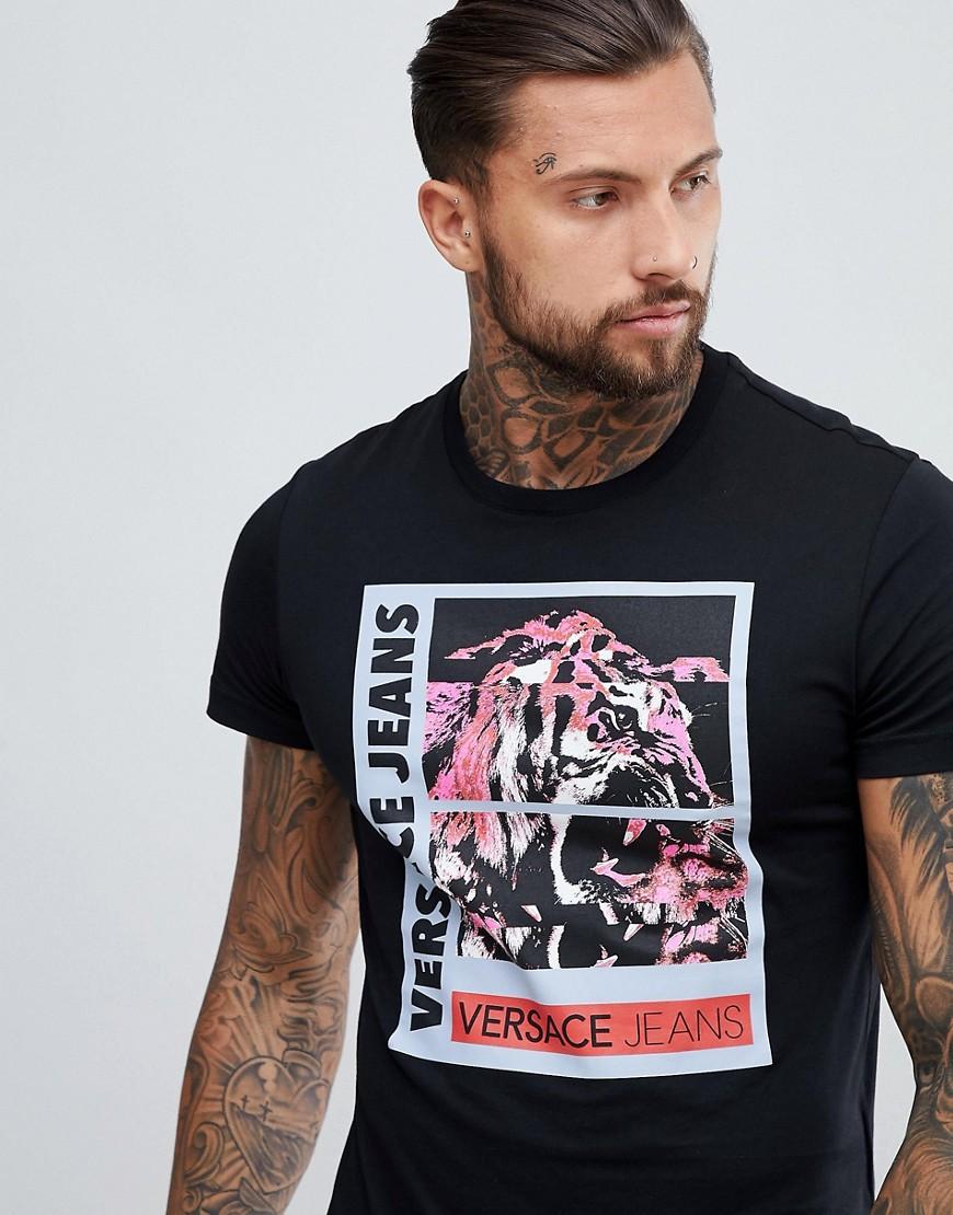 versace jeans t shirt tiger