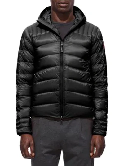 Shop Canada Goose Brookvale Puffer Jacket In Black