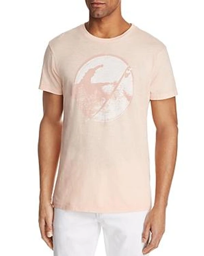 Shop Sol Angeles Back Hack Short Sleeve Tee In Coral