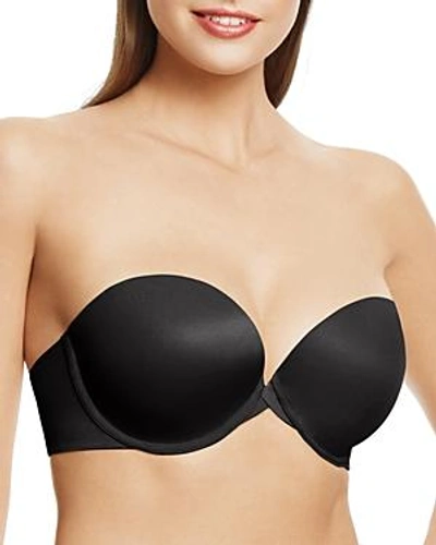 Shop Wacoal Amazing Assets Push Up Strapless Bra In Black