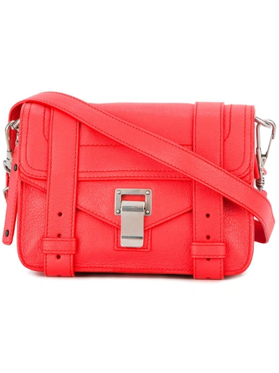 Shop Proenza Schouler Mini Ps1 Crossbody Bag In Red