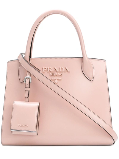 Shop Prada Paradigm Small Tote Bag