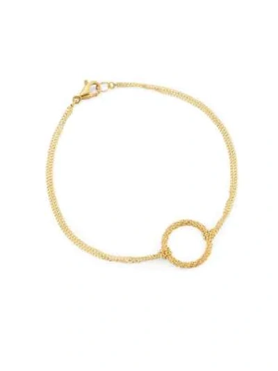 Shop Amali Stardust 18k Gold Chain Bracelet In Yellow Gold