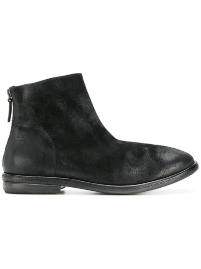 Shop Marsèll Zipped Ankle Boots In Black