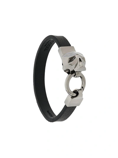 Shop Northskull Hexagus Skull Bracelet - Black