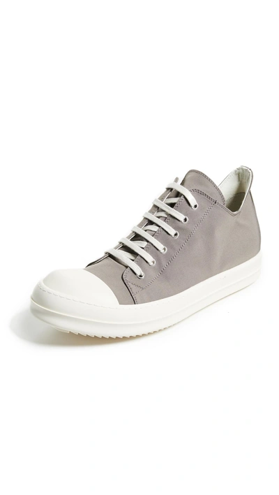 Shop Rick Owens Drkshdw Scarpe Low Sneakers In Dna Dust/milk