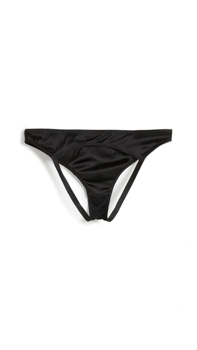 Shop Kiki De Montparnasse Voyeur Welcome Back Panties In Black