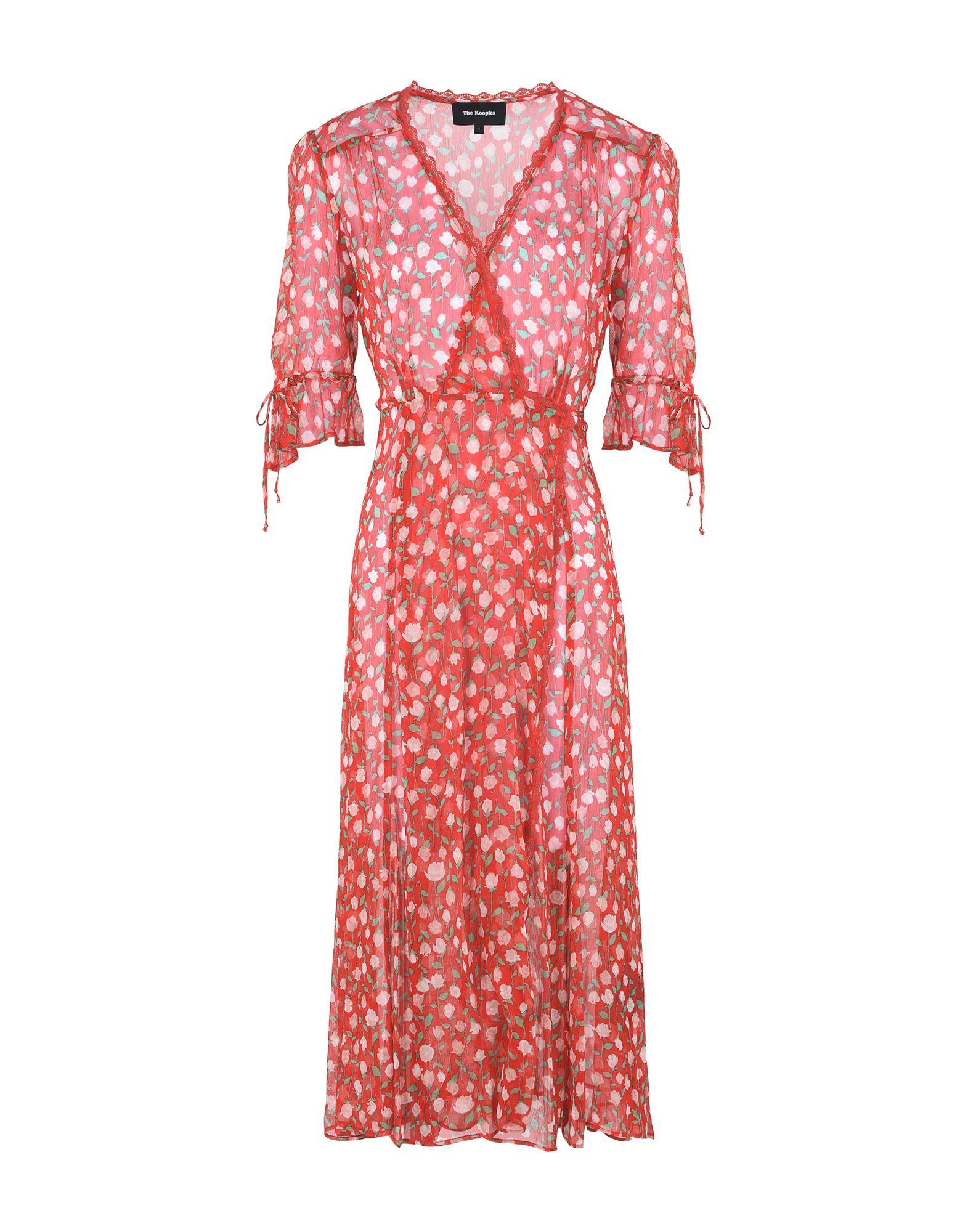 the kooples red floral dress