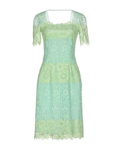 Shop Blumarine Knee-length Dress In Light Green