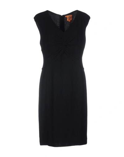 Shop Tory Burch Knee-length Dress In Black