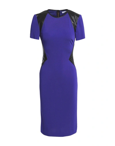 Shop Vionnet Knee-length Dresses In Purple