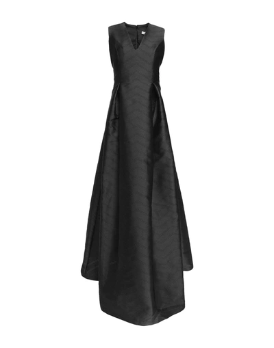 Shop Alexis Long Dress In Black