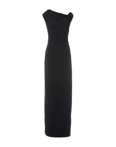 Shop Michael Michael Kors Long Dresses In Black