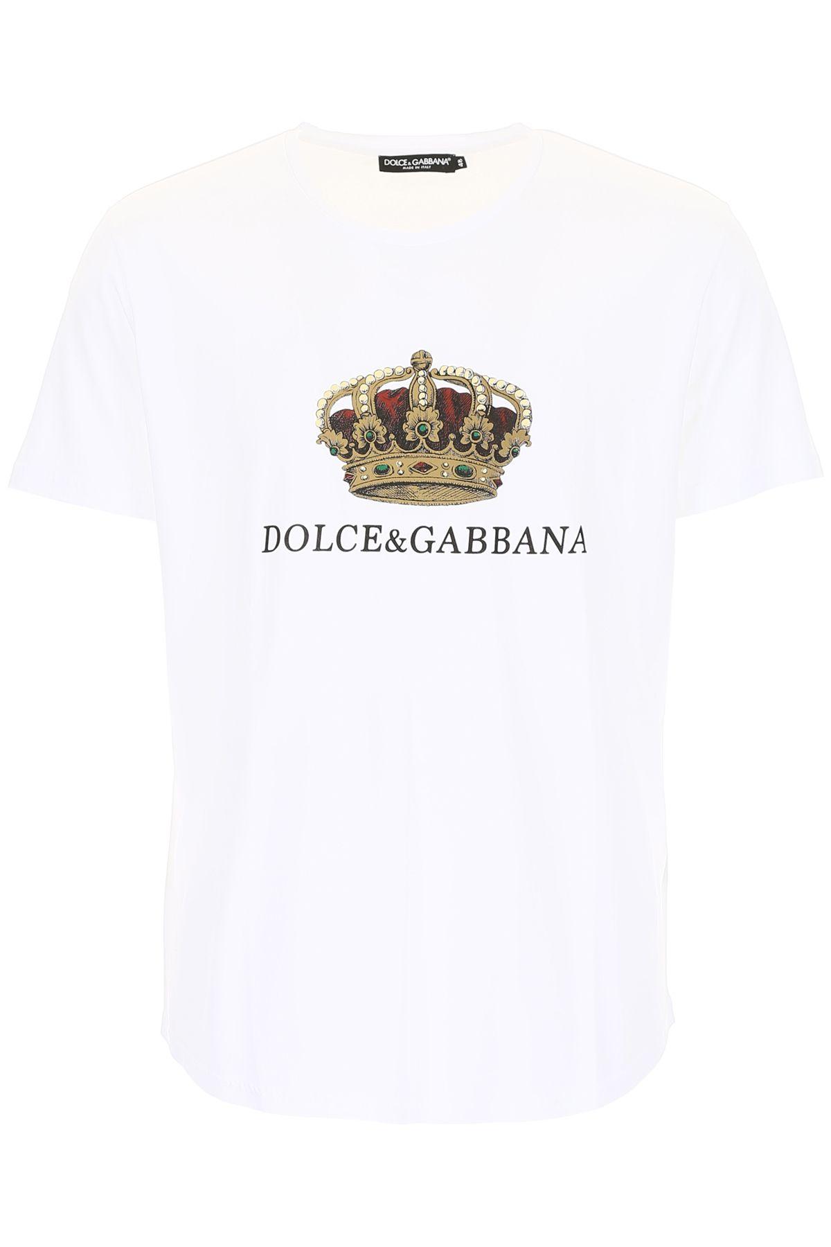 dolce gabbana crown t shirt