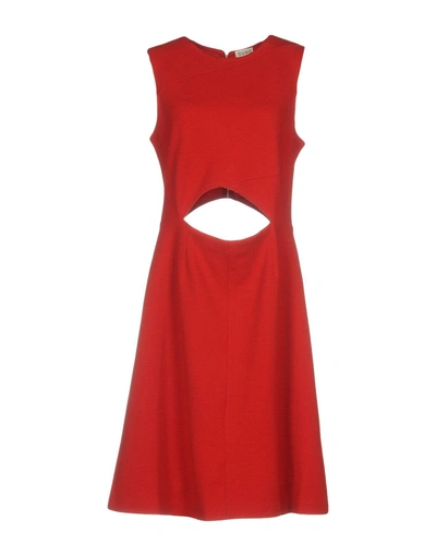 Shop Suno Short Dress In Red