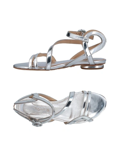 Shop Chelsea Paris Sandals In Silver