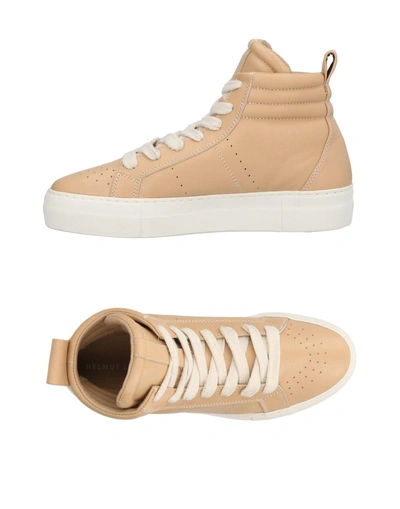 Shop Helmut Lang Sneakers In Beige