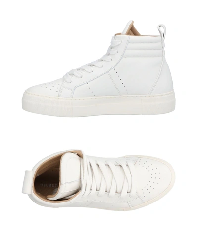 Shop Helmut Lang Sneakers In White