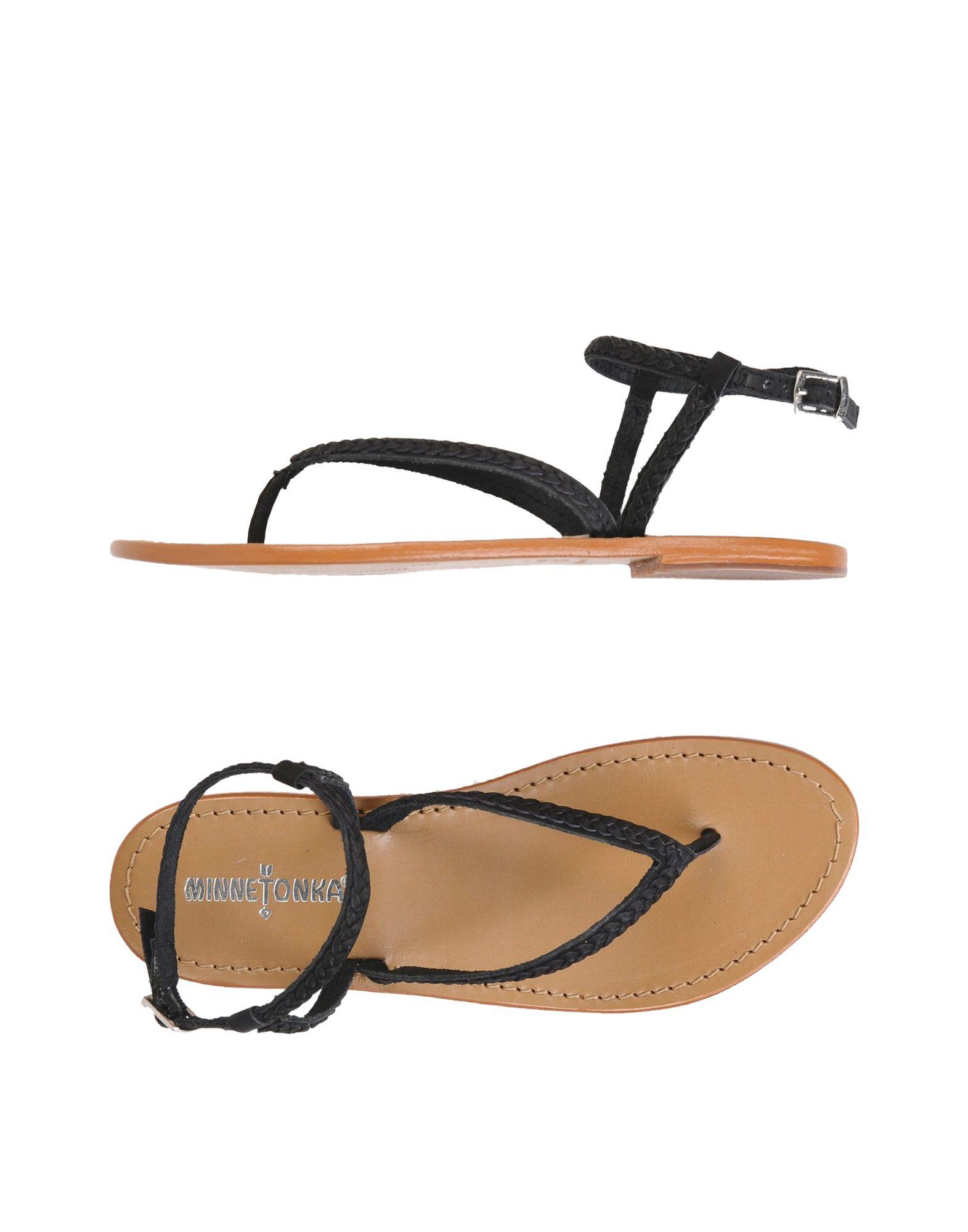 minnetonka toe loop sandals