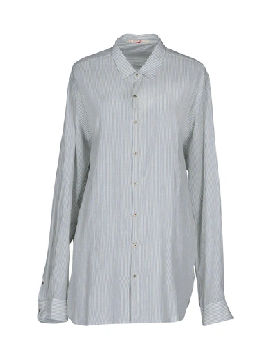 Shop Péro Striped Shirt In Beige