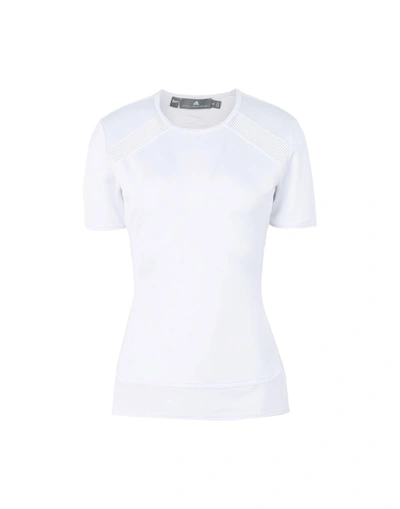 Shop Adidas By Stella Mccartney T-shirts In White