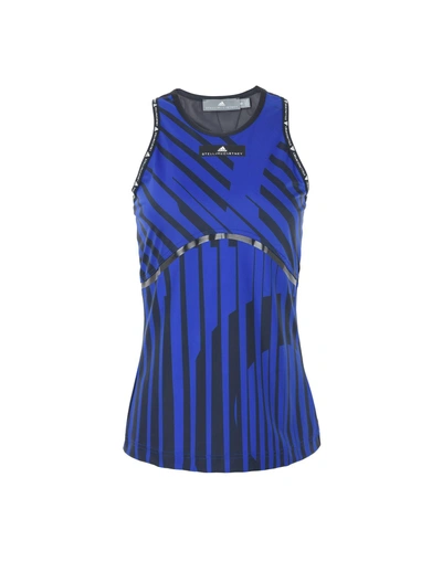 Shop Adidas By Stella Mccartney Tops In Blue