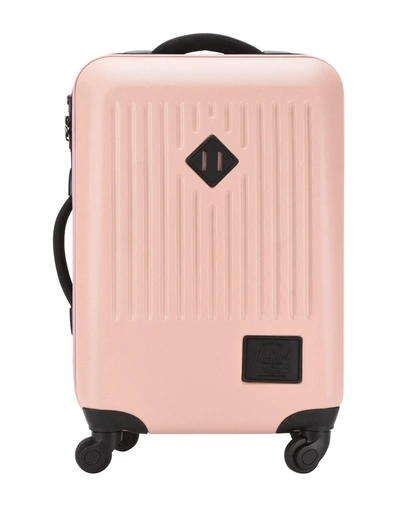 Shop Herschel Supply Co Luggage In Pastel Pink