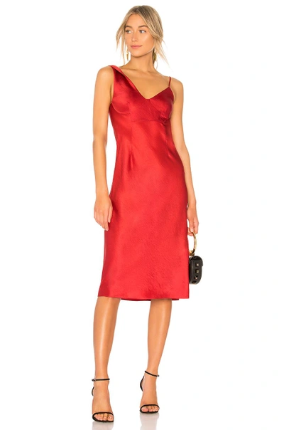 Shop Alexander Wang T Wash & Go Slip Dress In Red
