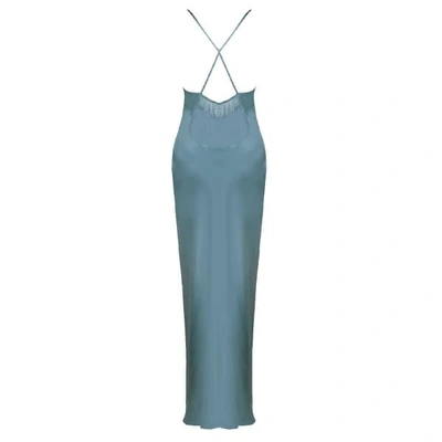 Emma Harris Tamara Blue Mist Silk Slip