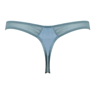 Emma Harris Tamara Blue Mist Thong In Multi