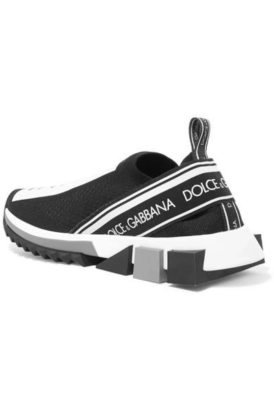 Shop Dolce & Gabbana Sorrento Logo-print Mesh Sneakers