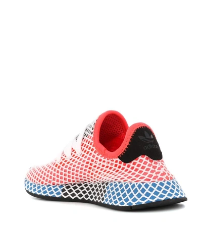Shop Adidas Originals Deerupt Runner Sneakers In Pink