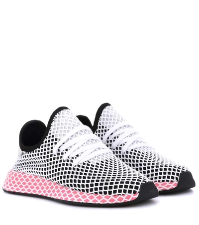 Shop Adidas Originals Deerupt Runner Sneakers In Multicoloured