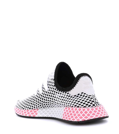 Shop Adidas Originals Deerupt Runner Sneakers In Multicoloured