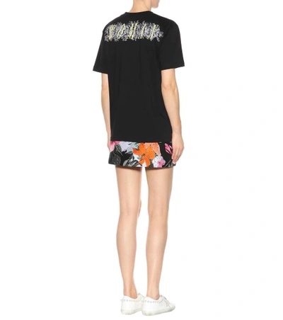 Shop Off-white Tribute 2 Cotton T-shirt In Black