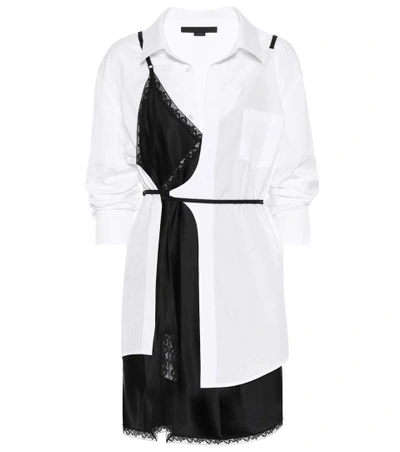 Alexander wang cheap hybrid shirt dress