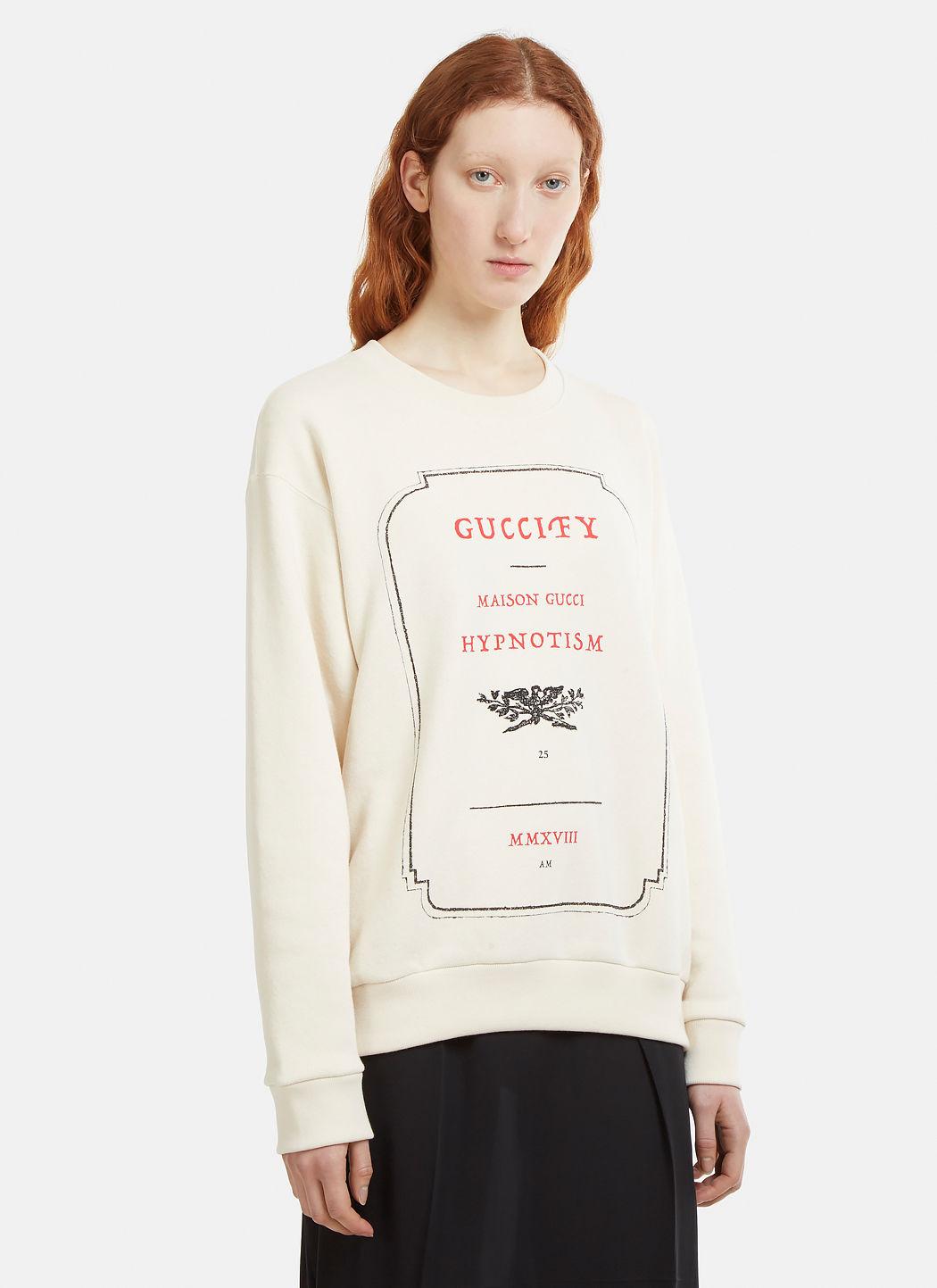 gucci hypnotism hoodie