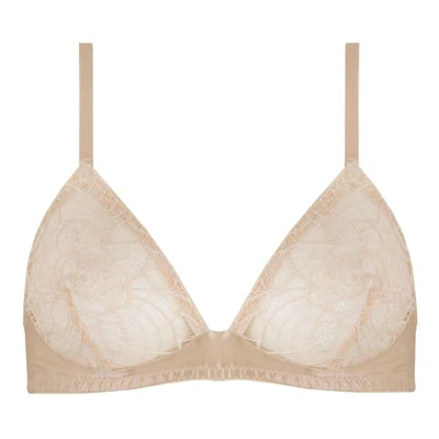 Emma Harris Tiffany Champagne Soft Bra In Neutral