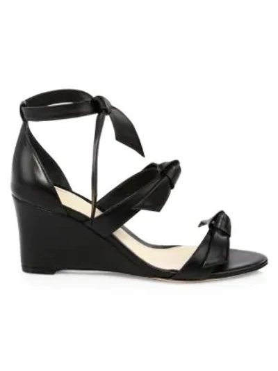 Shop Alexandre Birman Black Lolita Wedge