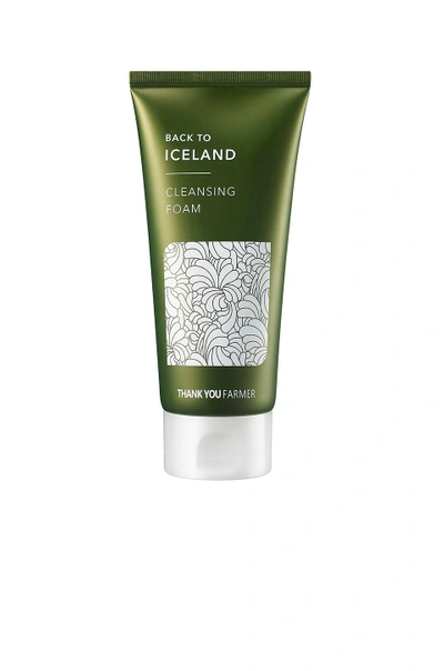Shop Thank You Farmer Back To Iceland Cleansing Foam In N,a