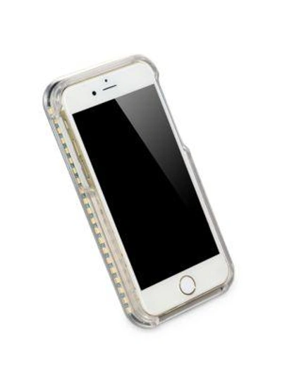 Shop Lumee Textured Iphone 6-6s Case In Silver