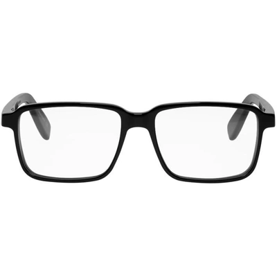 Shop Saint Laurent Black Sl 190 Glasses