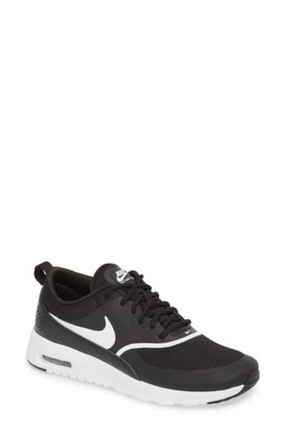 Shop Nike Air Max Thea Sneaker In Black/ White