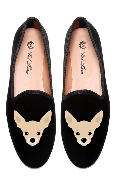 Shop Del Toro Chihuahua Slipper In Black