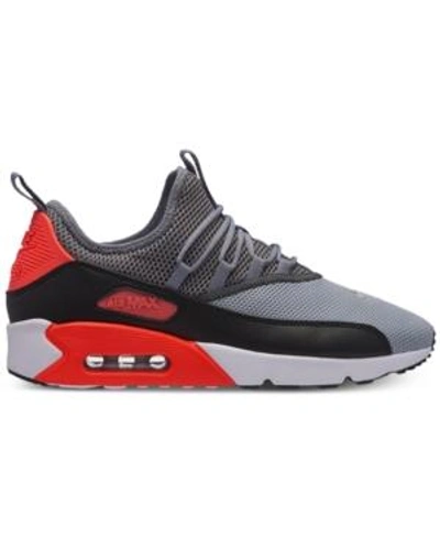 Shop Nike Men's Air Max 90 Ez Casual Sneakers From Finish Line In Wolf Grey/cool Grey-black