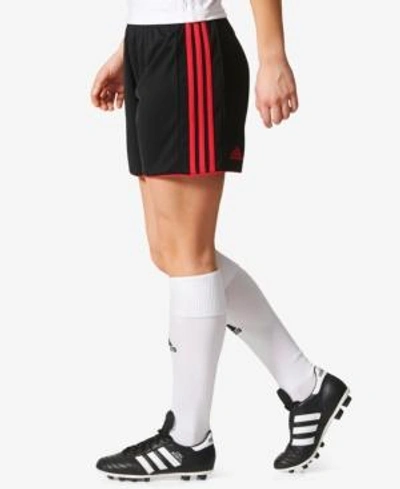 Shop Adidas Originals Adidas Climacool Tastigo 17 Soccer Shorts In Black/energy Pink