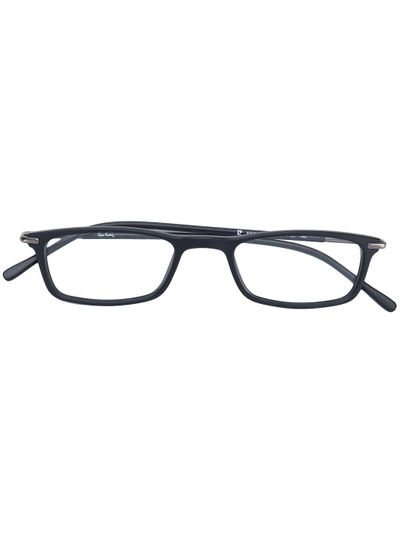 Shop Pierre Cardin Eyewear Square-frame Glasses - Metallic