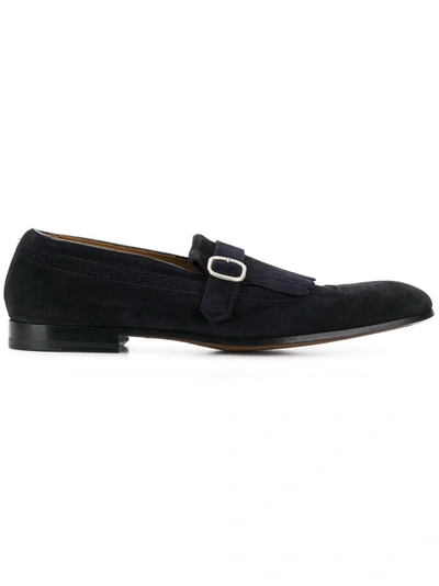 Shop Doucal's Fringed Loafers