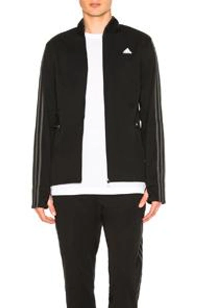 Shop Adidas By Kolor Kolor X Adidas Track Jacket In Black